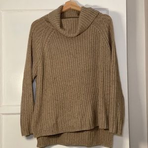 She + Sky Cowl Neck Sweater